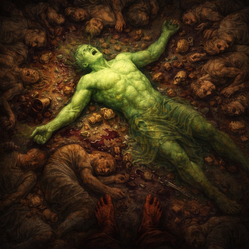 The Green God Sleeps cover art